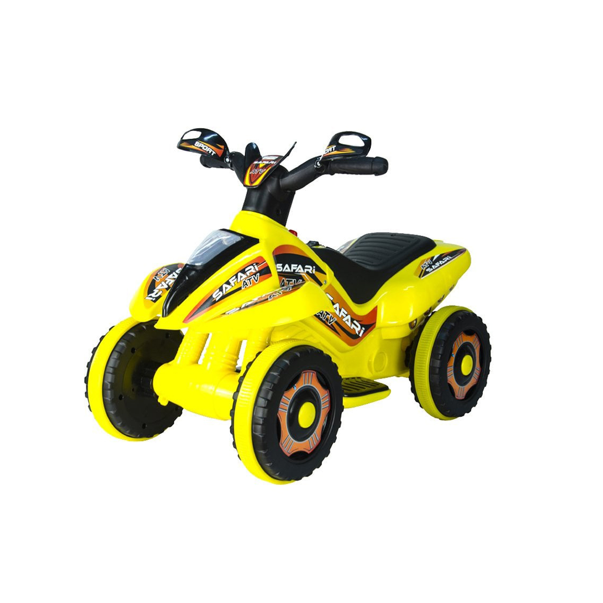 0_9048 Safari Sarı Akülü Atv 6 Volt_6 UJ Toys UJ 60002 Uj Ranger | 6V Uzaktan Kumandalı Akülü ATV | Kırmızı | 3-4 Yaş - Görsel 1