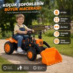 Pilsan 05 124 Excavator PLS-26 | 6V Akülü Kepçeli Traktör | 36+ Ay | 50 Kg - Görsel 6