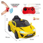 UJ Toys JAGOR THUENDER KUMANDA Otomobil | 6V Uzaktan Kumandalı Akülü Çocuk Arabası | 2+ Yaş - Görsel 9