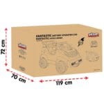 Pilsan Fantastik | Jeep Model | 12V Uzaktan Kumandalı Akülü Çocuk Arabası | 05 234-Beyaz - Görsel 10