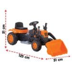 Pilsan 05 124 Excavator PLS-26 | 6V Akülü Kepçeli Traktör | 36+ Ay | 50 Kg - Görsel 12