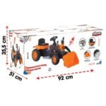 Pilsan 05 124 Excavator PLS-26 | 6V Akülü Kepçeli Traktör | 36+ Ay | 50 Kg - Görsel 13