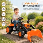 Pilsan 05 124 Excavator PLS-26 | 6V Akülü Kepçeli Traktör | 36+ Ay | 50 Kg - Görsel 5