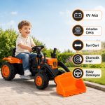 Pilsan 05 124 Excavator PLS-26 | 6V Akülü Kepçeli Traktör | 36+ Ay | 50 Kg - Görsel 7