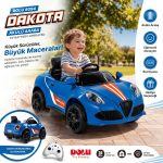 Dolu 8094 Dakota | Uzaktan Kumandalı Akülü Çocuk Arabası | 2 Vites | Belirtilmemiş - Görsel 5