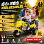 Aliş 404 | Turbo Go-Way | MP3 Motosiklet | 12V Akülü Motor - Görsel 2