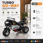 Aliş 404 | Turbo Go-Way | MP3 Motosiklet | 12V Akülü Motor - Görsel 6