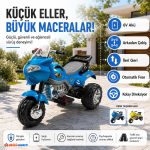 Aliş 404 | Turbo Go-Way | MP3 Motosiklet | 12V Akülü Motor - Görsel 4