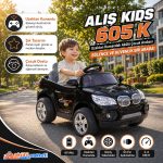 Aliş KİDS 605 K Araba | Uzaktan Kumandalı Akülü Çocuk Arabası - Görsel 2