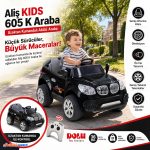Aliş KİDS 605 K Araba | Uzaktan Kumandalı Akülü Çocuk Arabası - Görsel 4