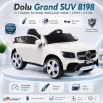 Dolu Grand SUV 8198 | 12 V Uzaktan Kumandalı Akülü Çocuk Arabası | 2 Vites | 3-6 Yaş - Görsel 10