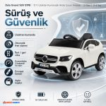 Dolu Grand SUV 8198 | 12 V Uzaktan Kumandalı Akülü Çocuk Arabası | 2 Vites | 3-6 Yaş - Görsel 9