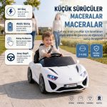 UJ Toys JAGOR THUENDER KUMANDA Otomobil | 6V Uzaktan Kumandalı Akülü Çocuk Arabası | 2+ Yaş - Görsel 5