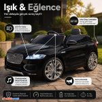 Aliş Toys | 701K | Jagar | 12V Uzaktan Kumandalı Akülü Çocuk Arabası | Siyah | 1-6 Yaş - Görsel 6